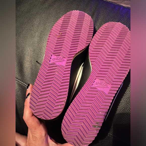 SOLD ‼️ Nike Classic Cortez Black Womens Women’s US Size 7 - Picture 4 of 7